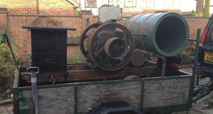 Blackstone loaded for transport