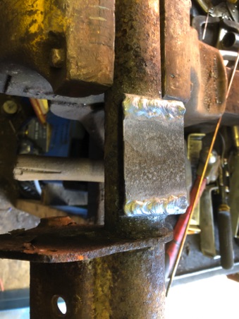 Repair to tube mounting