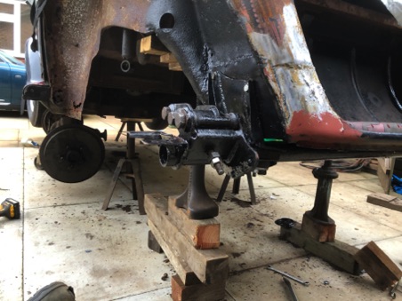 Adjustable spring shackles