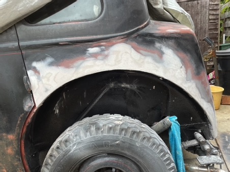 Filler applied Filler applied