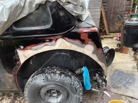 Wet or dry to flat the area Wet or dry to flat the area