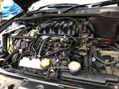 Engine going back together