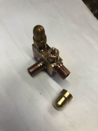 Finished safety valve Finished safety valve