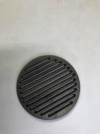 Grate machined to correct diameter