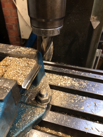 Machining the hinge out of solid