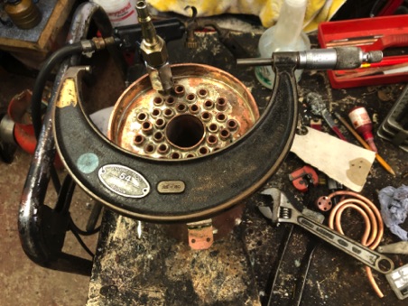 Taking a measurement before the test