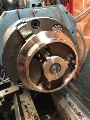 Machining diameter for sprocket