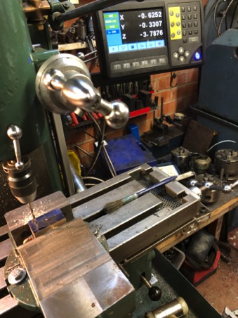 Drilling the bearings before splitting