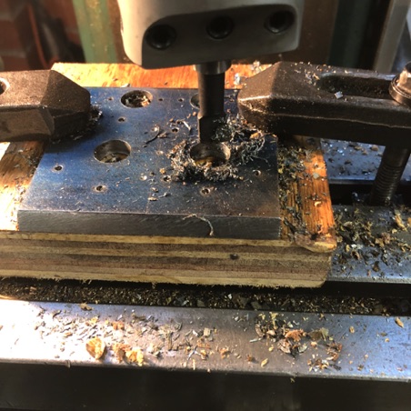 Boring the cylinder holes