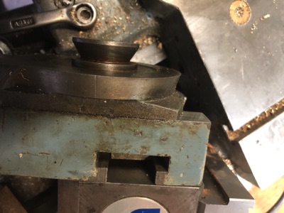 Boxford Cross slide mounting