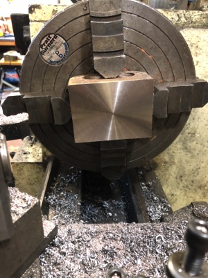 Creating a flat surface on cylinder block